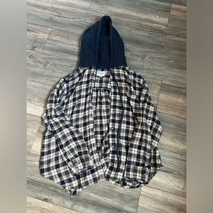 Relaxed American eagle flannel